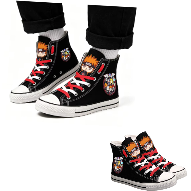 Anime Cosplay Ideas For Women - Chaussures en toile à tige haute
