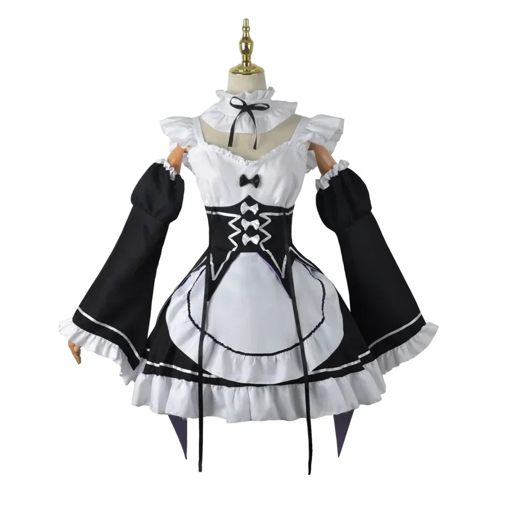 Anime Cosplay Rem - Costume de cosplay Anime Ram Rem