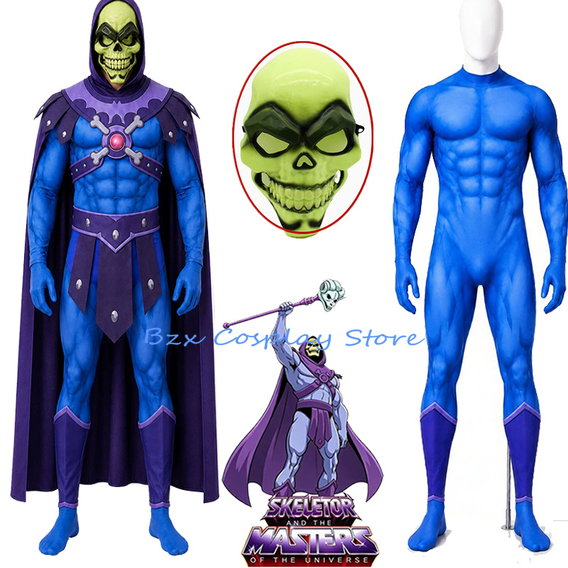Anime Cosplay Mask - Costume de cosplay de Roi Skeletor