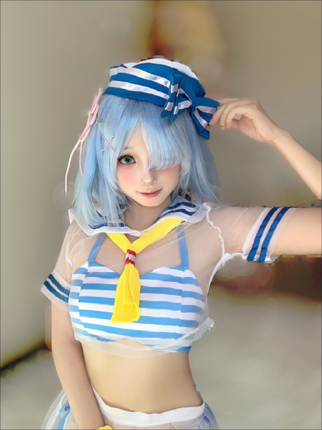 Anime Cosplay Rem - Costume de cosplay Re:Zero Rem -