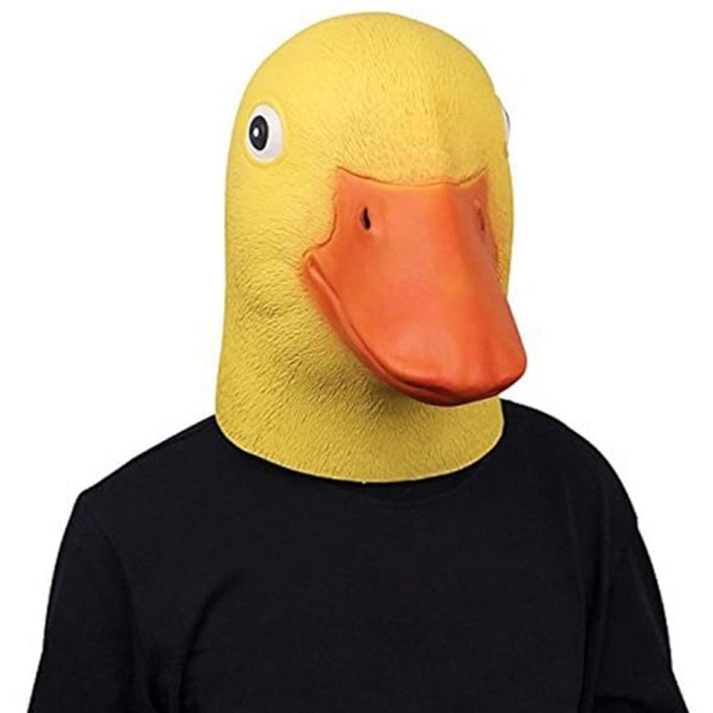 Anime Cosplay Pics - Masque de tête de canard jaune