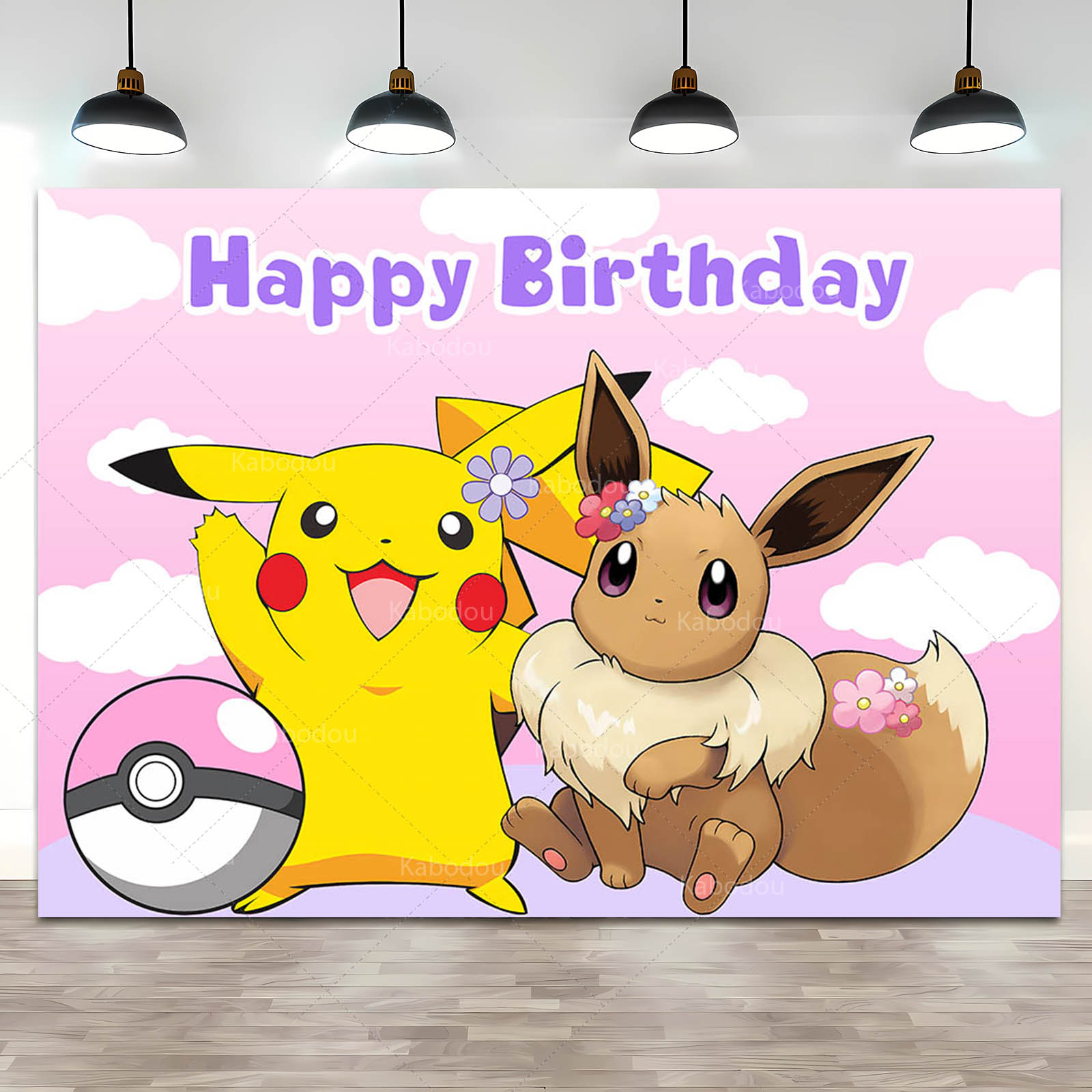 Toile de fond pour fête d'anni - Anime Cosplay Pokemon avis et prix