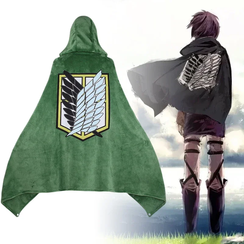 Couverture à carreaux Anime Sh - Attack Titan Cloak avis et prix