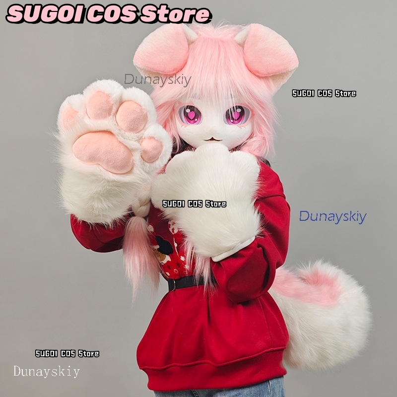 aBcSCS*Fursuit Head Kigurumi C - Anime Cosplay Mask avis et prix