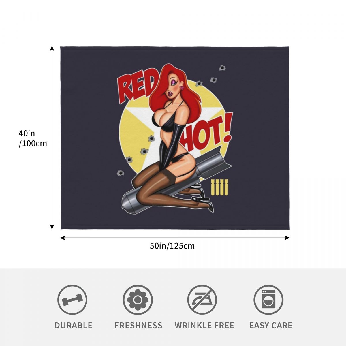 Couverture décorative Red Hot  - Anime Cosplay Ideas For Women avis et prix
