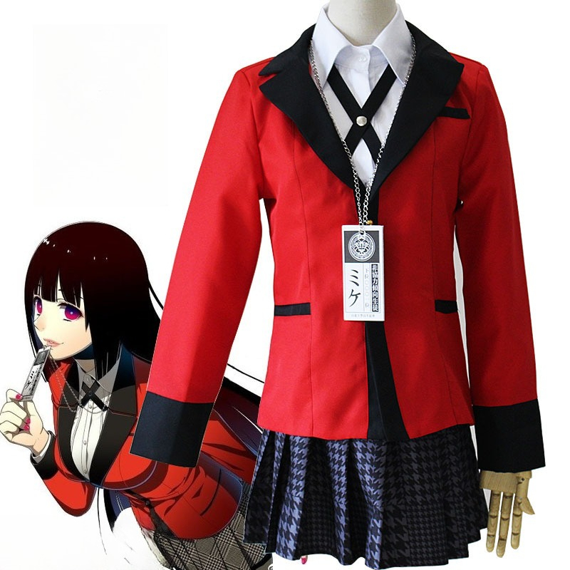Costume de cosplay Anime Kakeg - Anime Cosplay Yumeko avis et prix