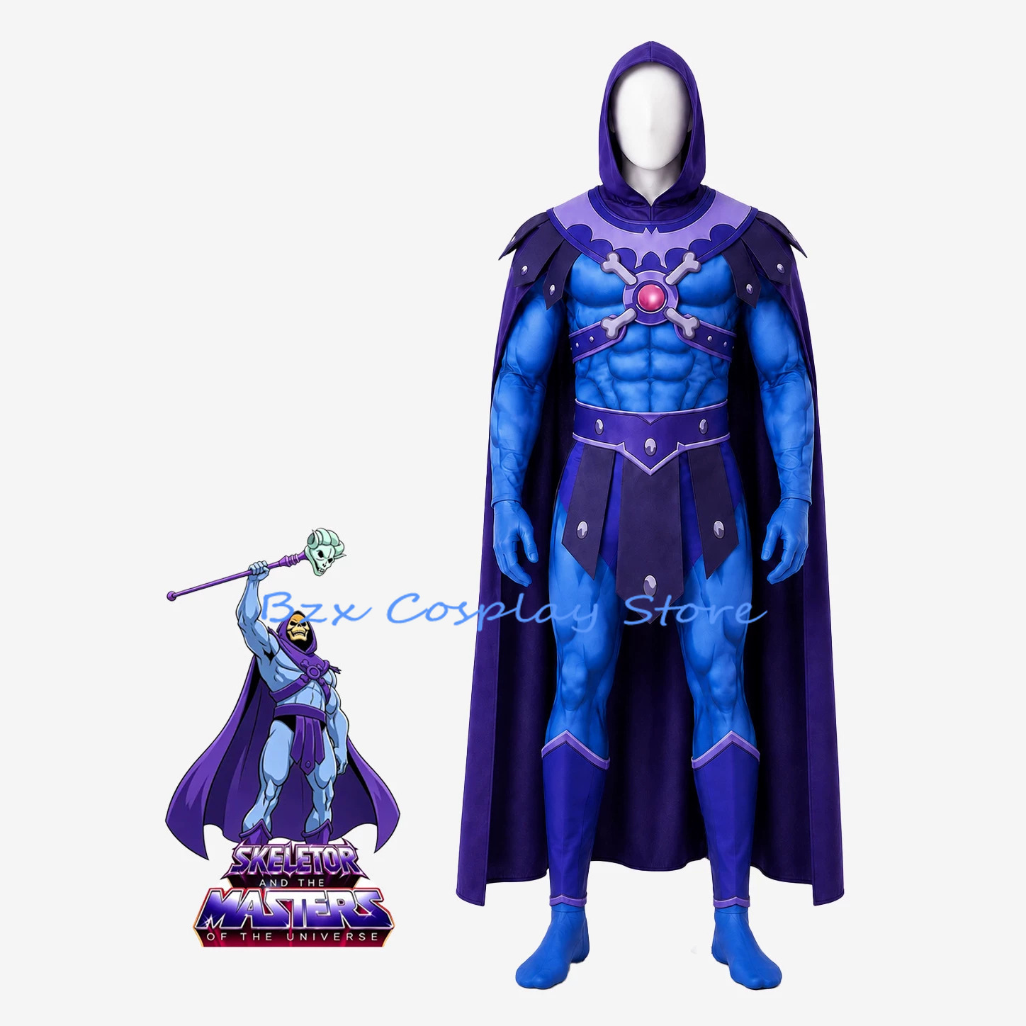 Costume de cosplay de Roi Skel - Anime Cosplay Mask avis et prix