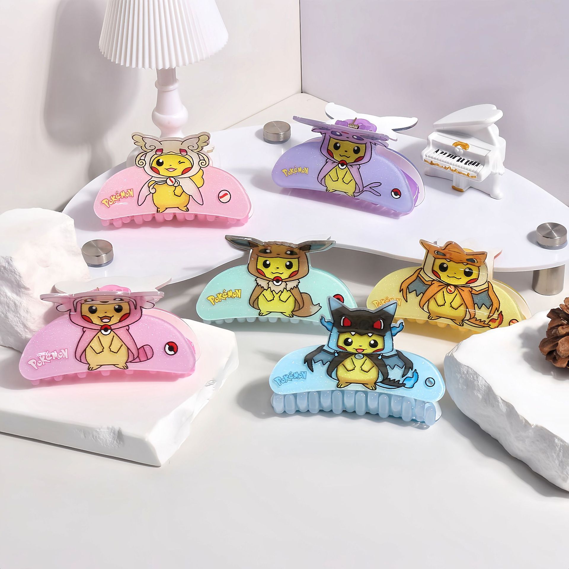 Pince à cheveux polyvalente po - Anime Cosplay Pokemon avis et prix