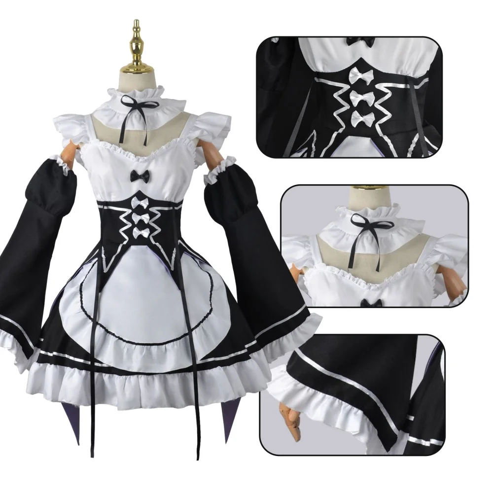 Costume de cosplay Anime Ram R - Anime Cosplay Rem avis et prix