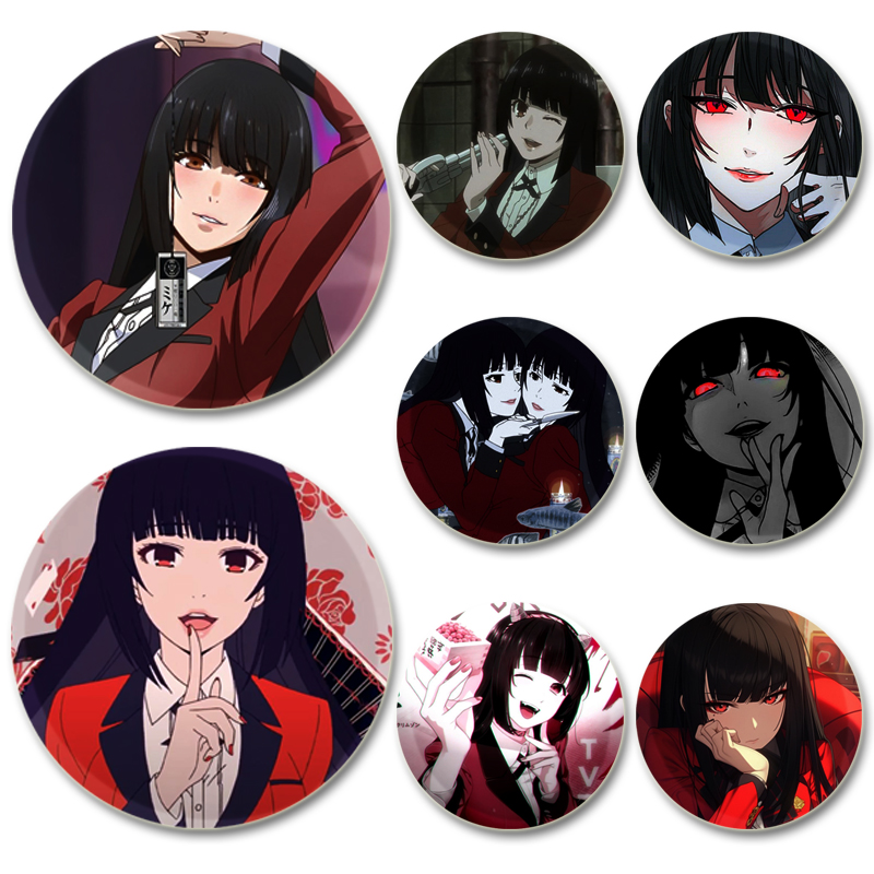 Yumeko Jabami – Badge de perso - Anime Cosplay Yumeko avis et prix