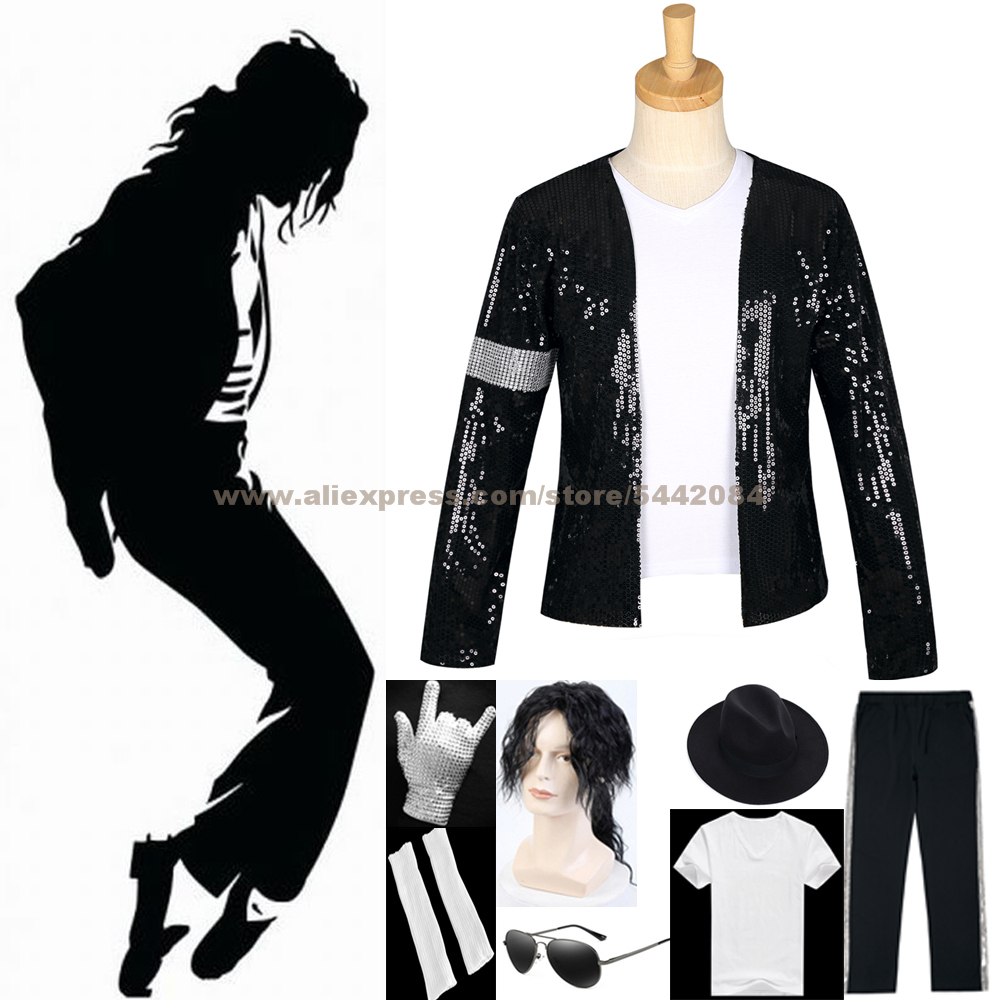 MJ Michael Jackson veste mante - Anime Cosplay Pics avis et prix