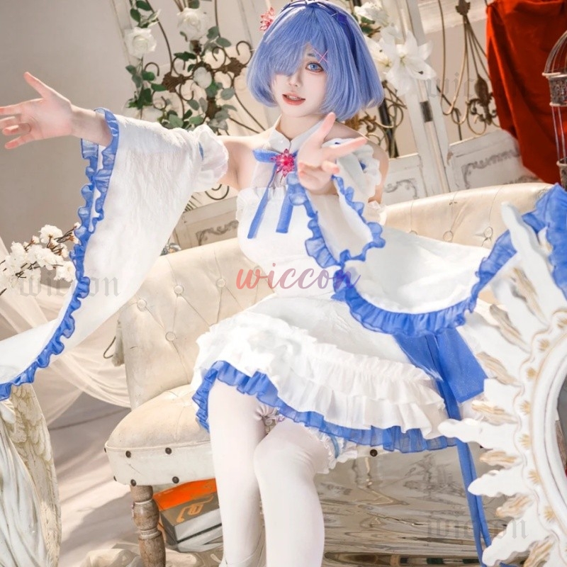 Costume de cosplay Rem, robe a - Anime Cosplay Rem avis et prix
